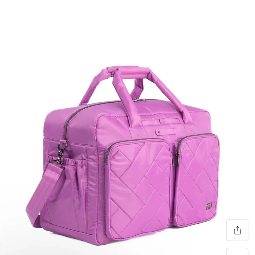 NWT Lug Drifter 2 Duffel Bag in Açaí Berry - Picture 5 of 10